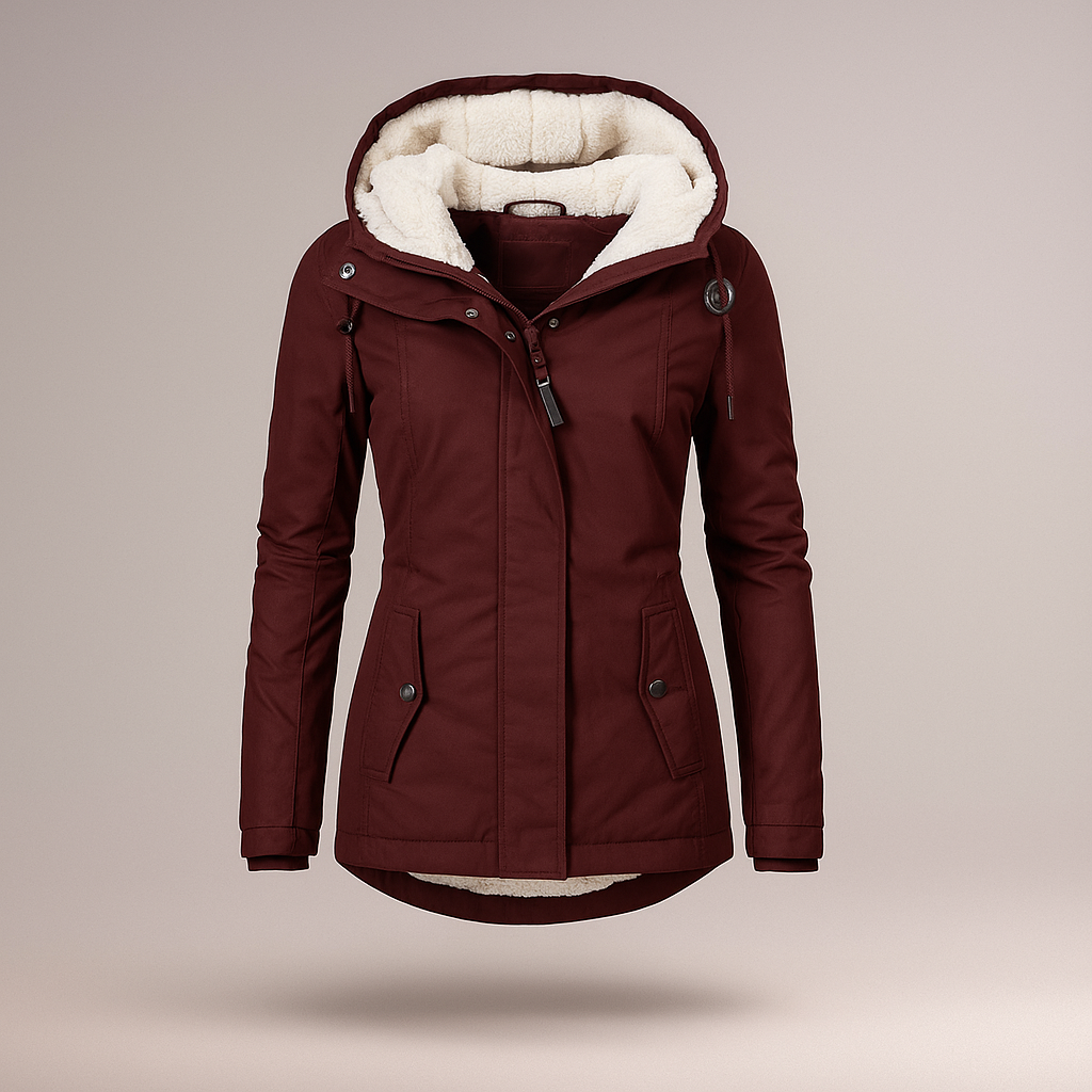 Berg-Feldt | Fleecejacke mit verstellbarer Kapuze