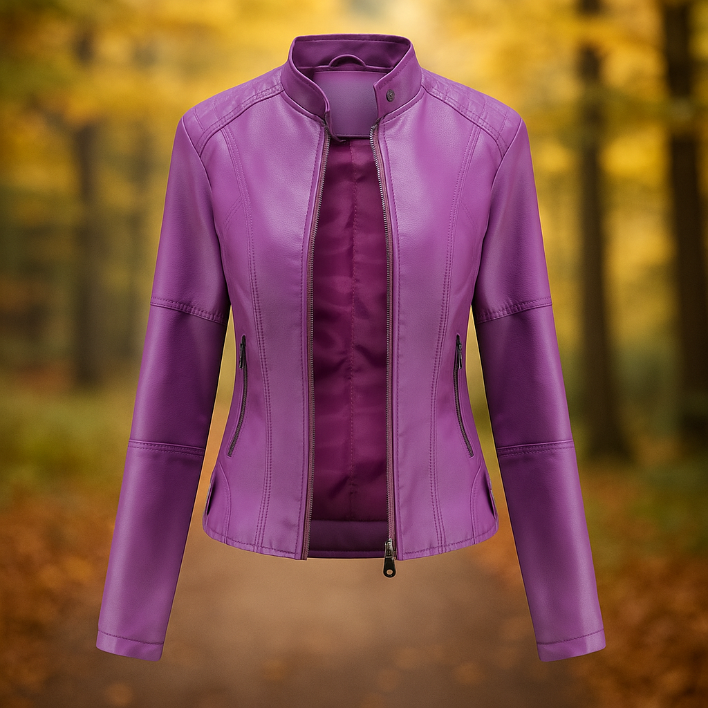 Berg-Feldt | Leder Bikerjacke für Damen