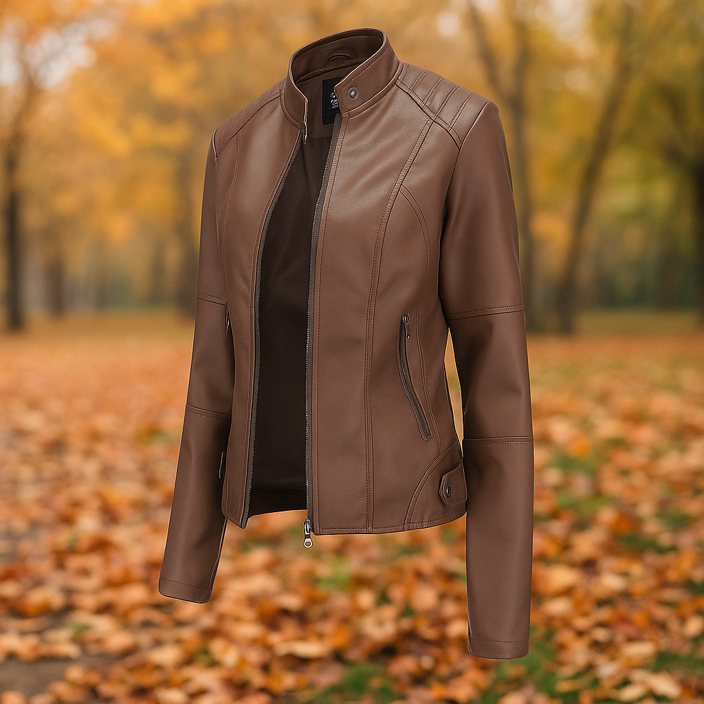 Berg-Feldt | Leder Bikerjacke für Damen