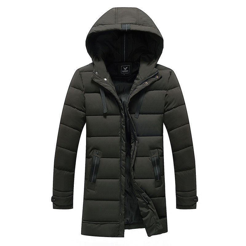 Veste matelassée longue à capuche pour femme avec poches pratiques Berg-Feldt
