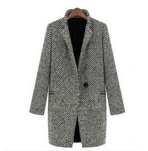 Damen Blazer chic croisé avec motif pied-de-poule classique Berg-Feldt
