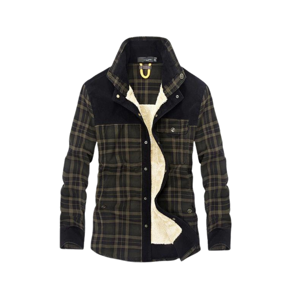 Berg-Feldt | Jacke Aus Dickem Flanell für Männer