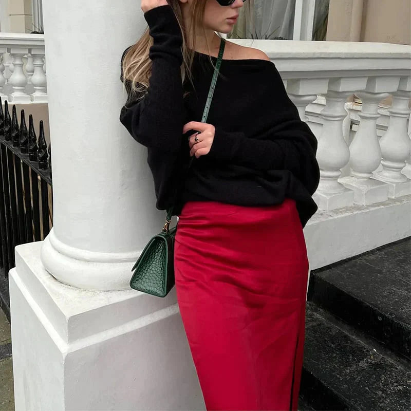 Berg-Feldt | Pull asymétrique drapé