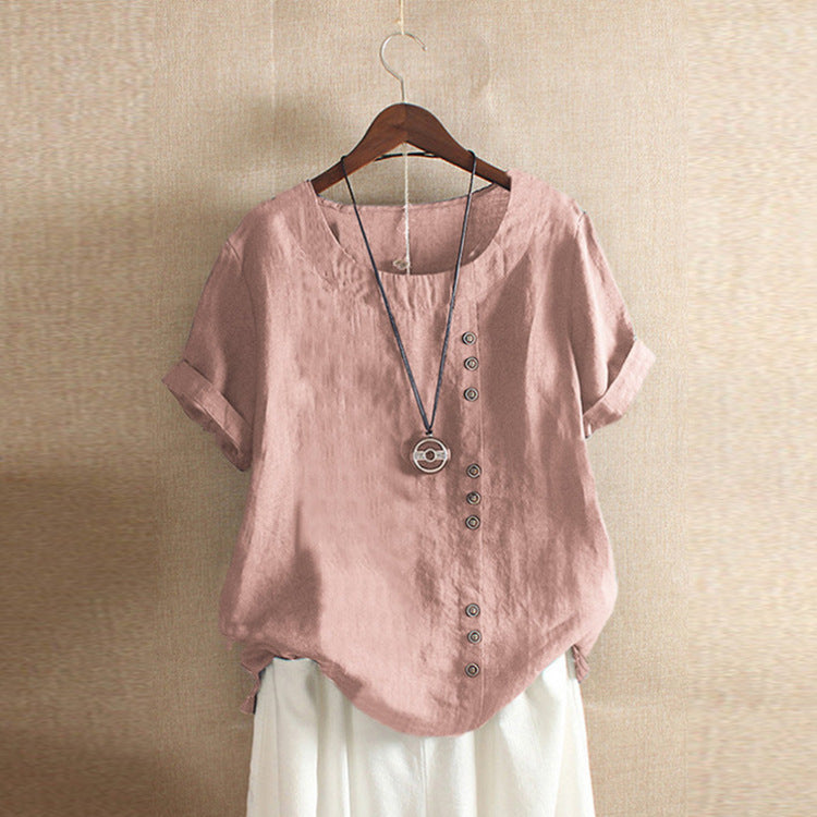 T-shirt en coton de Fudus (Manches courtes)