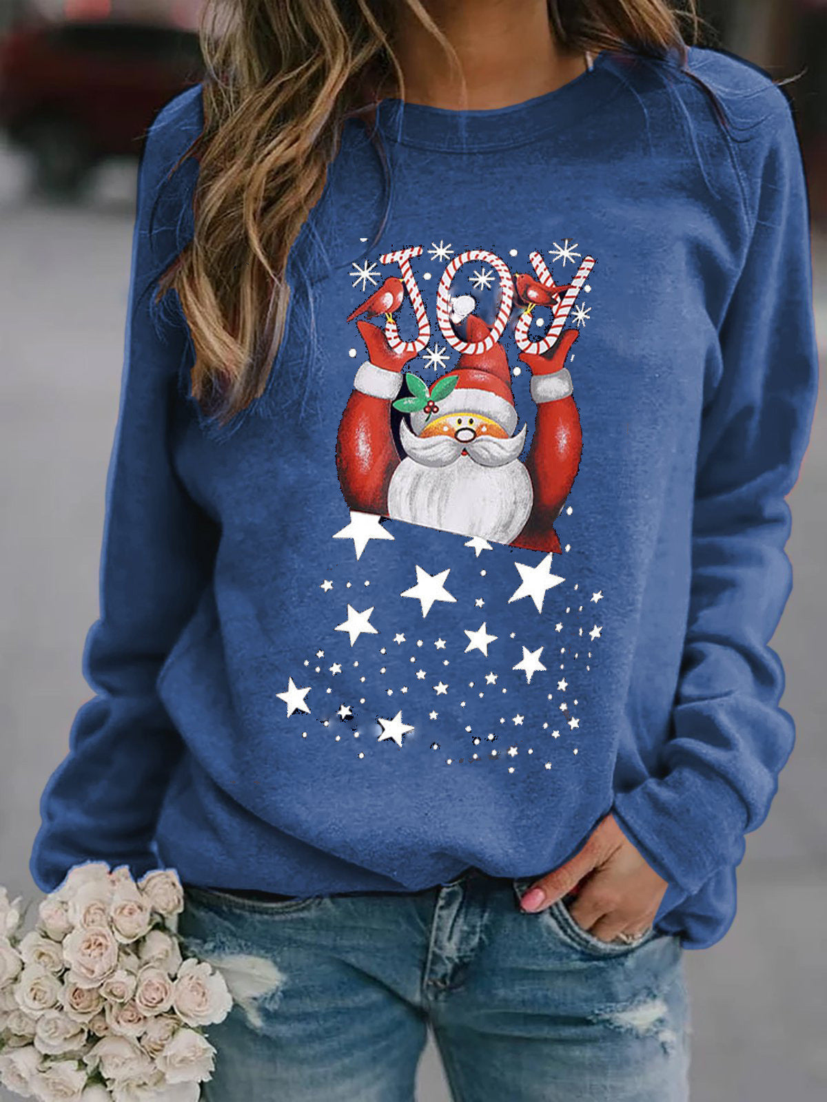 Sweat-shirt femme motif de Noël festif Berg-Feldt