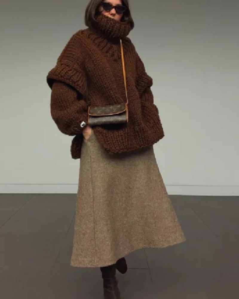 Berg-Feldt | Übergrösse Strick-Pullover