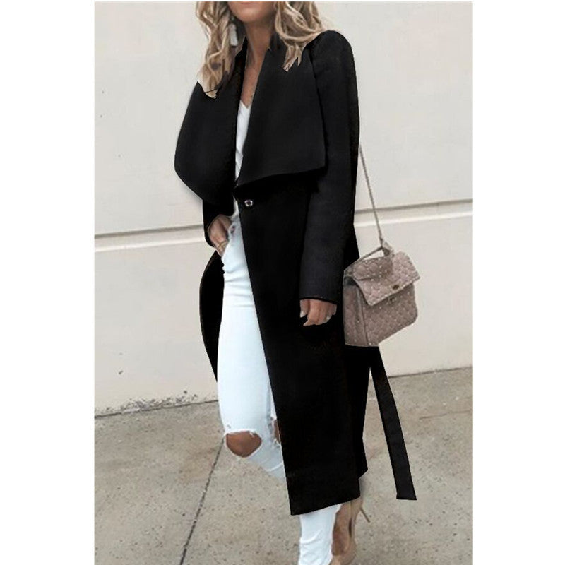 Trench-coat asymétrique pour femme de berg-feldt