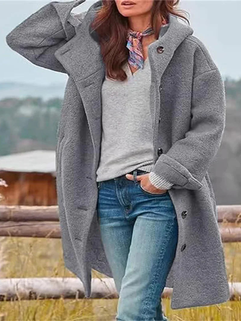 Berg-Feldt | Veste en laine à capuche