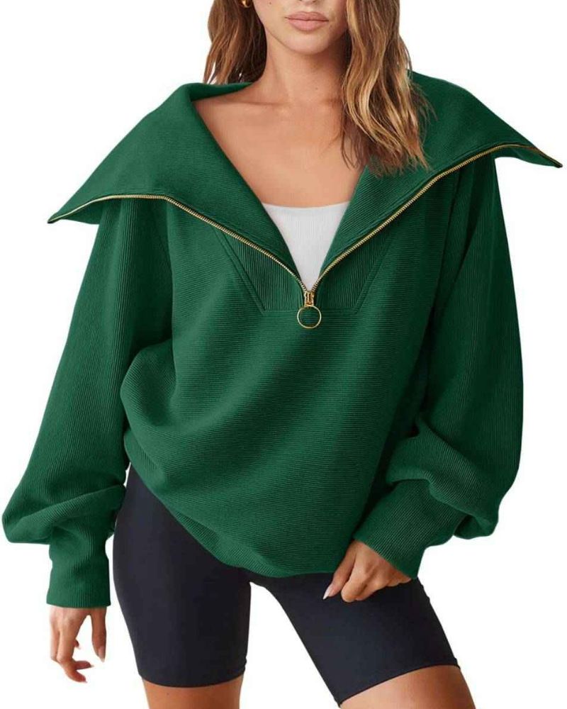 Berg-Feldt | Halbreißverschluss Vielseitiger Pullover