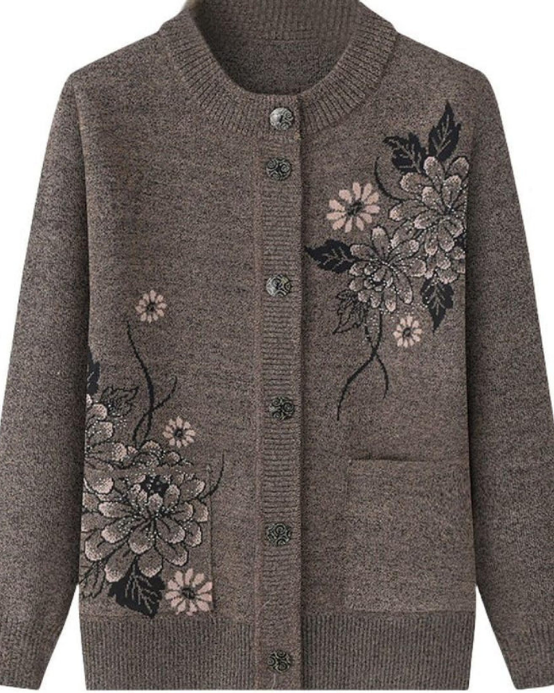 Berg-Feldt | Floral Charm Strickjacke