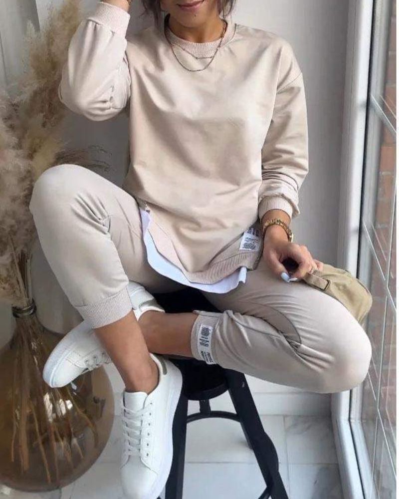Berg-Feldt | Sweater und Hose Zweiteiler Set