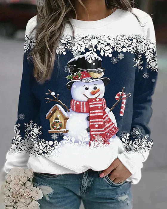 Berg-Feldt | Motif bonhomme de neige coloré