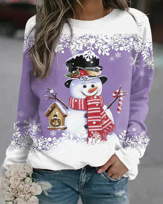 Berg-Feldt | Motif bonhomme de neige coloré