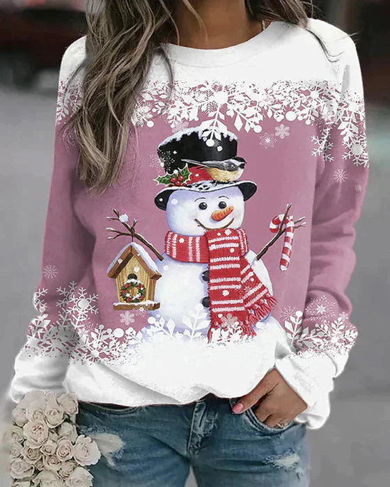 Berg-Feldt | Motif bonhomme de neige coloré