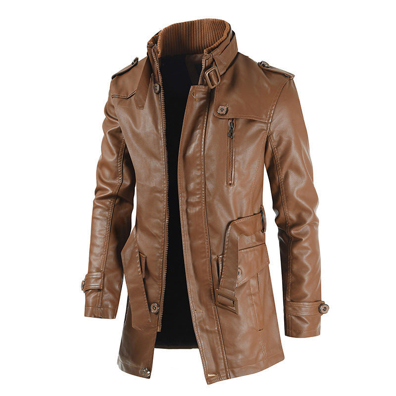 Herren modische und strapazierfähige jacke mit hohem Kragen Berg-Feldt