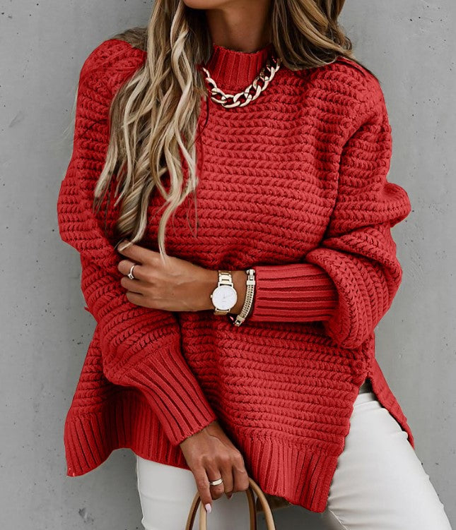 Damen Kuscheliger Strickpullover mit modischem Strukturmuster Berg-Feldt
