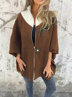 Berg-Feldt | Stehkragenjacke mit Halbem Reißverschluss