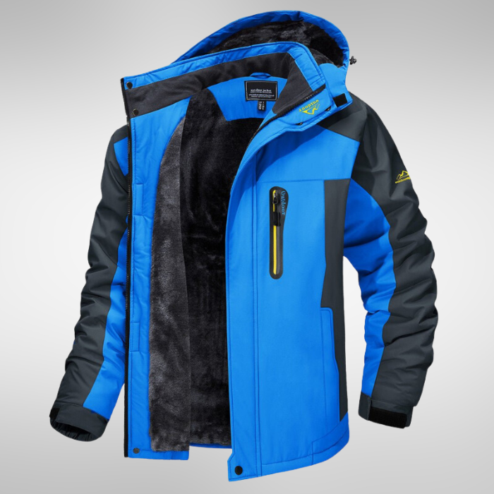 Veste d'hiver pour homme Tom, imperméable et élégante – protection optimale contre le vent et les intempéries