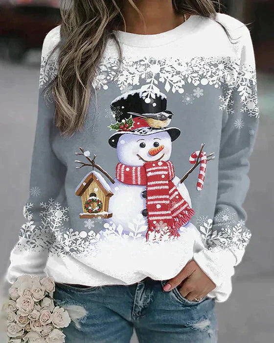Berg-Feldt | Motif bonhomme de neige coloré