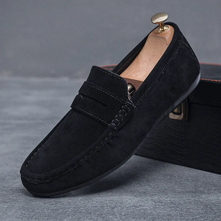 Cillian Baskets en daim