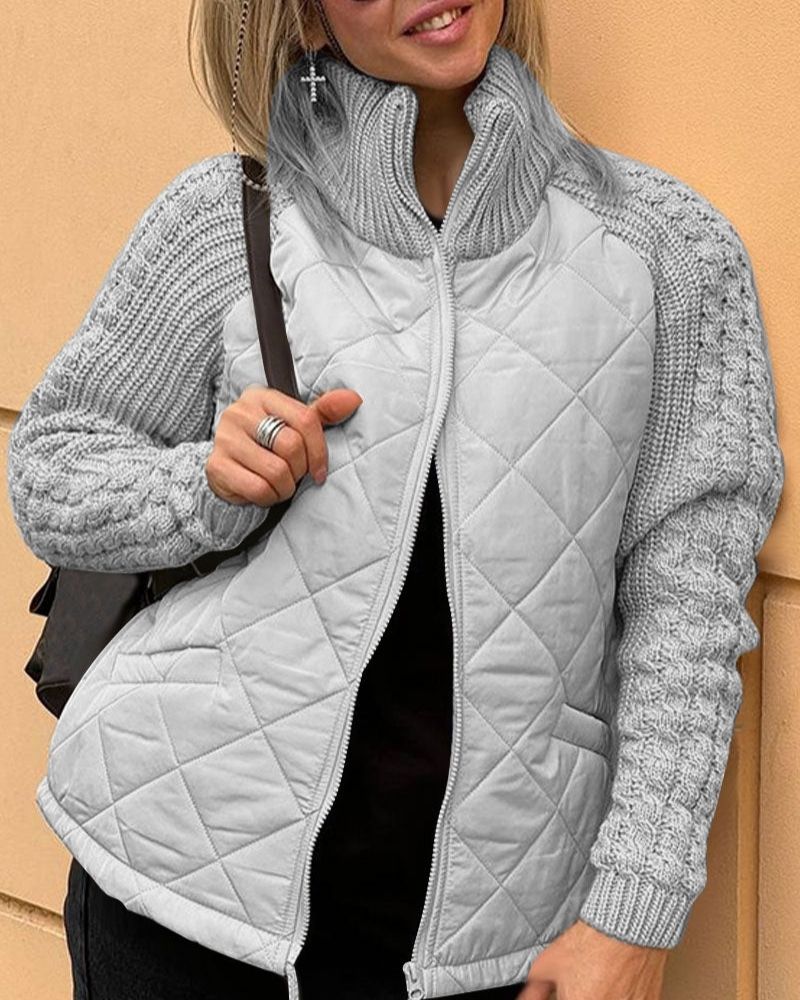 Berg-Feldt | Freizeit Strickjacke mit Reißverschluss