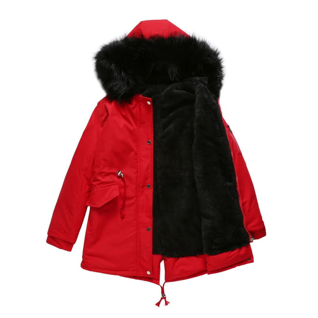 Berg-Feldt | Parka d'hiver à boutons dissimulés