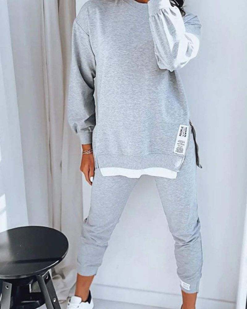 Berg-Feldt | Sweater und Hose Zweiteiler Set