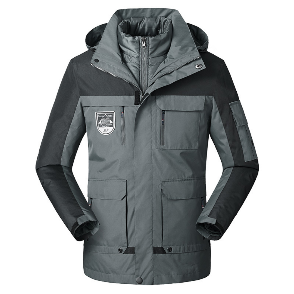 Berg-Feldt | Gestepptes Double-Jacket - Veil