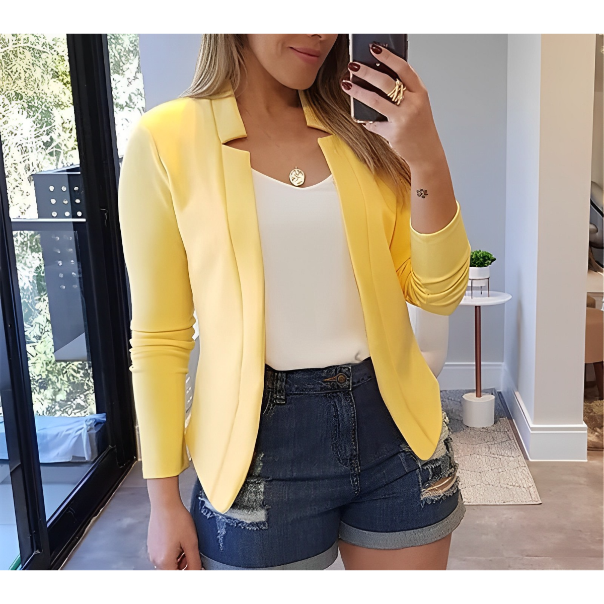 Blazer traditionnel en poil de chameau