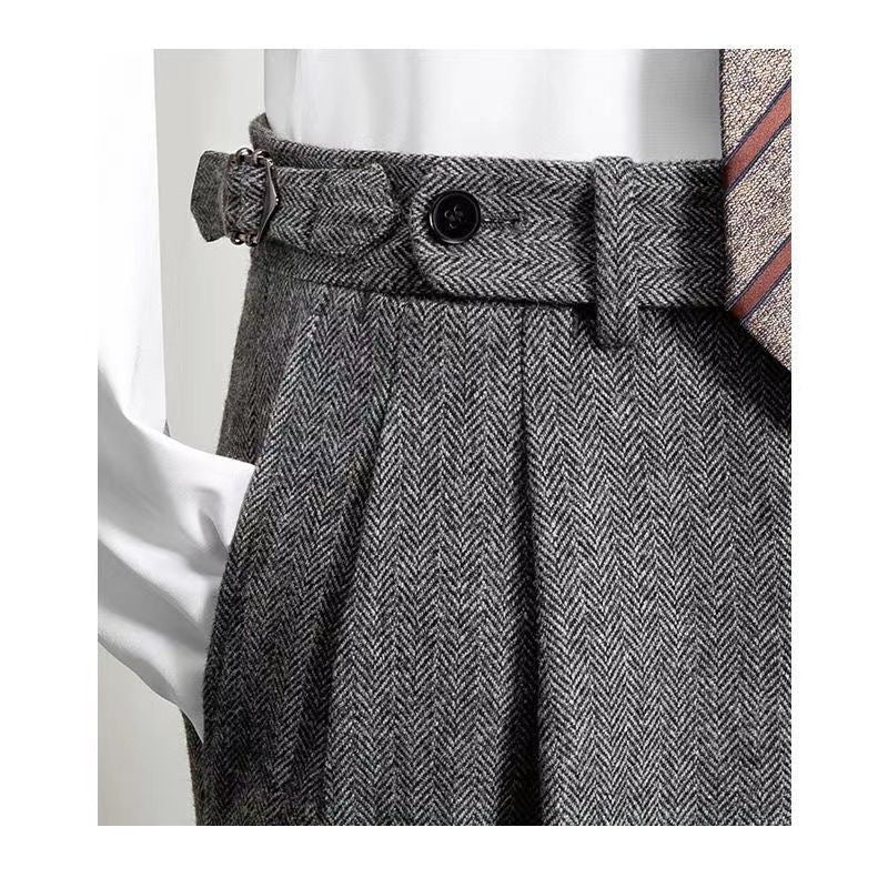 Pantalon en tweed pour hommes par Bartosz