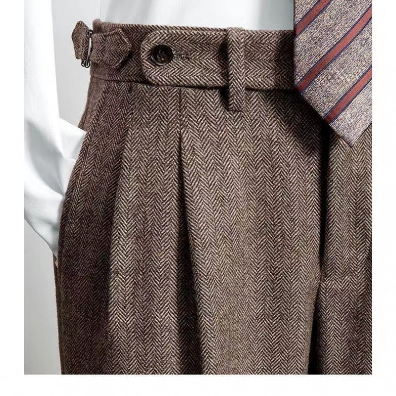 Pantalon en tweed pour hommes par Bartosz