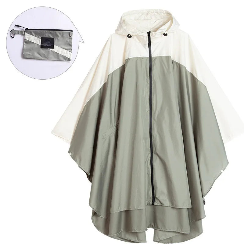 Berg-Feldt | Tragbare Unisex wasserdichte Poncho mit Kapuze