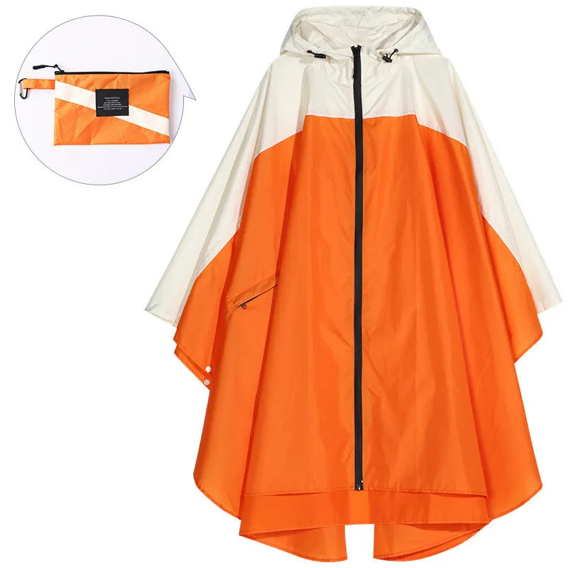 Berg-Feldt | Tragbare Unisex wasserdichte Poncho mit Kapuze