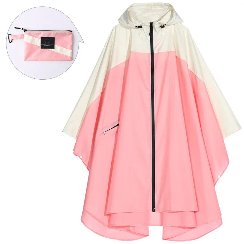 Berg-Feldt | Tragbare Unisex wasserdichte Poncho mit Kapuze