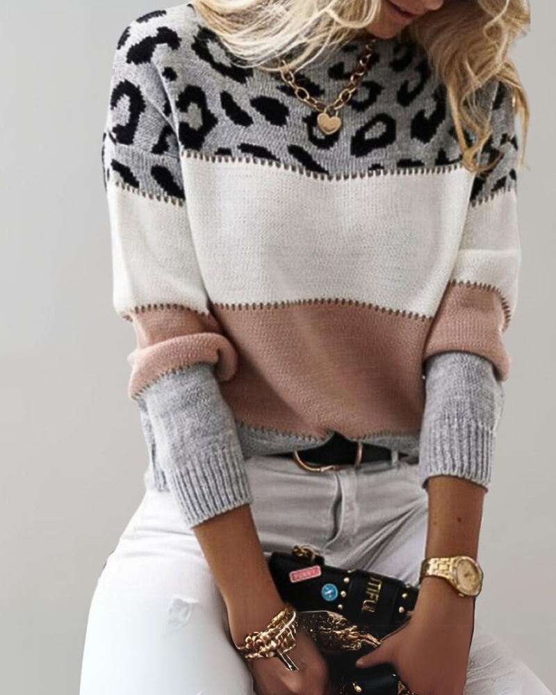 Berg-Feldt | Leoparden Design Pullover