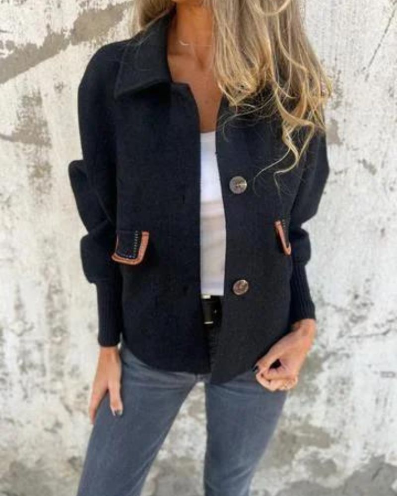 Berg-Feldt | Lässige Revers Einreiher Jacke