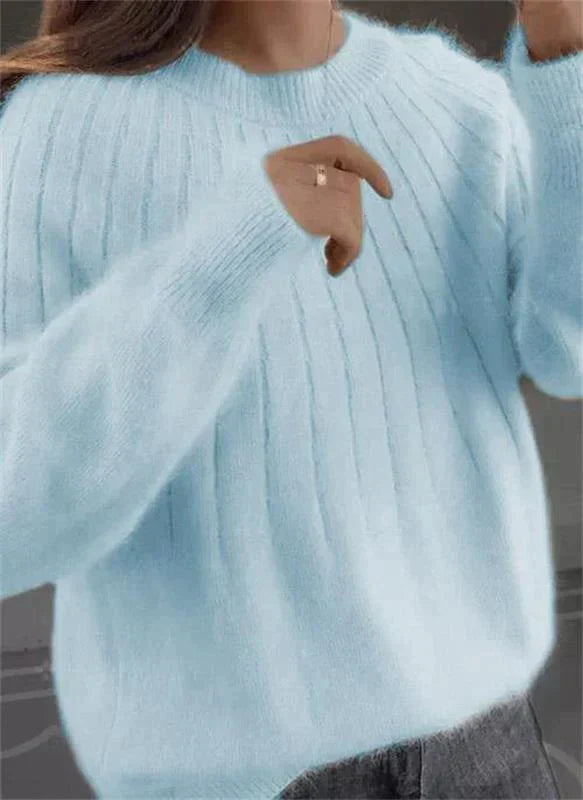 Berg-Feldt | Sweater - Flauschiger Cashmere Strickpullover