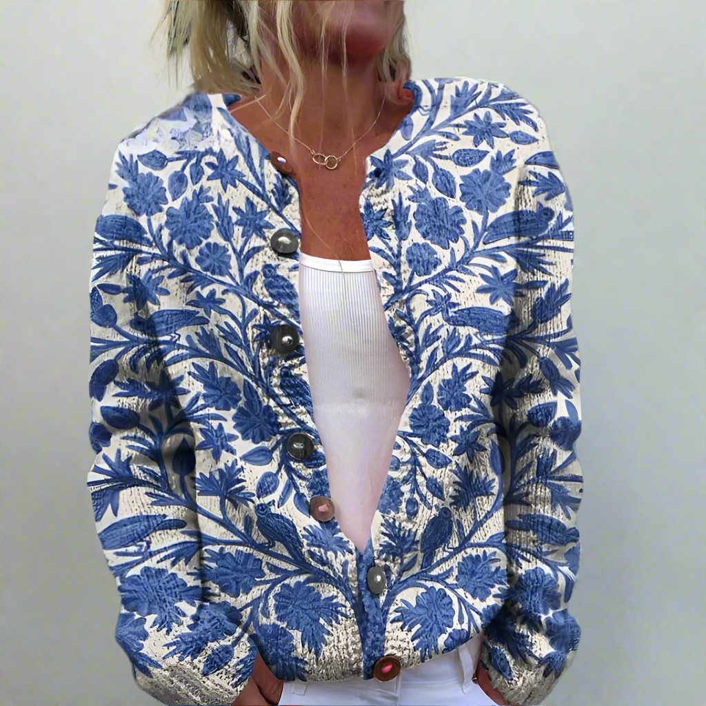 Berg-Feldt | Veste à motifs floraux et look rafraîchissant