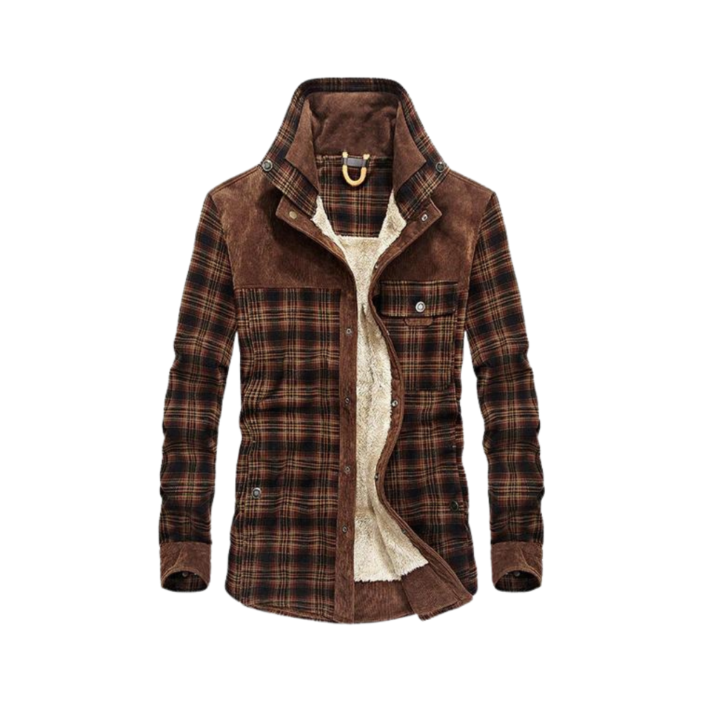Berg-Feldt | Jacke Aus Dickem Flanell für Männer
