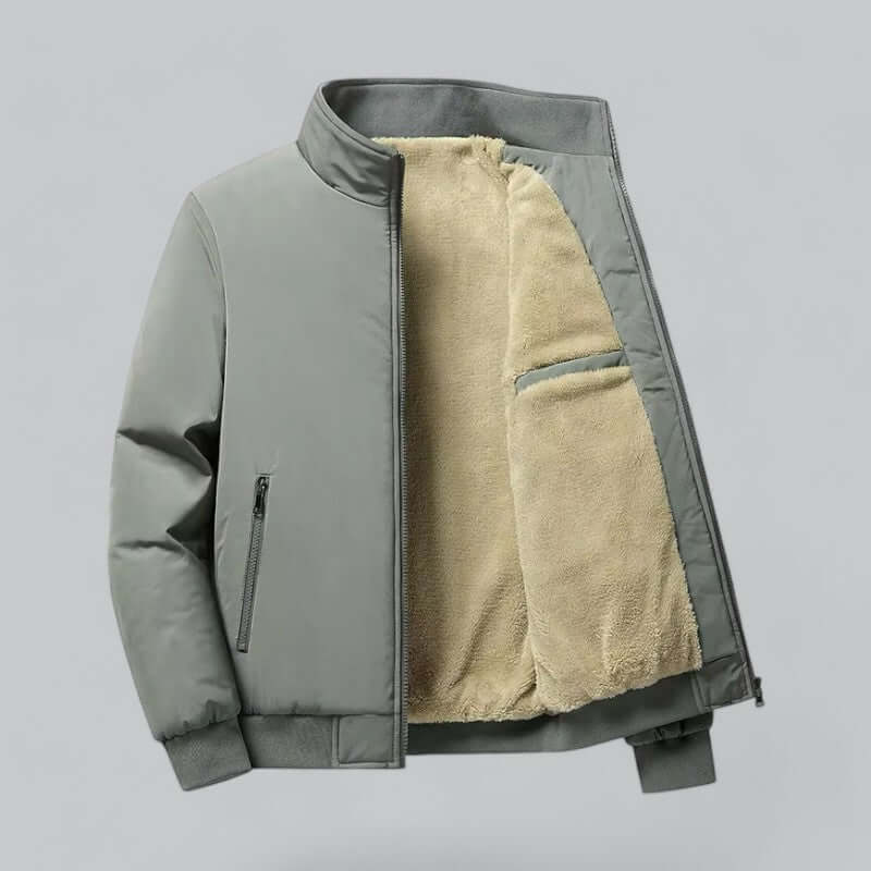 Berg-Feldt | Herren Wasserabweisende Fleece Winterjacke
