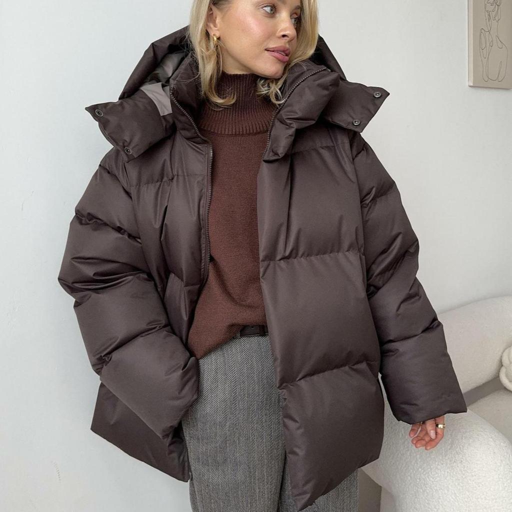 Berg-Feldt | Pufferjacke Braun Warme Winterjacke Angenehm