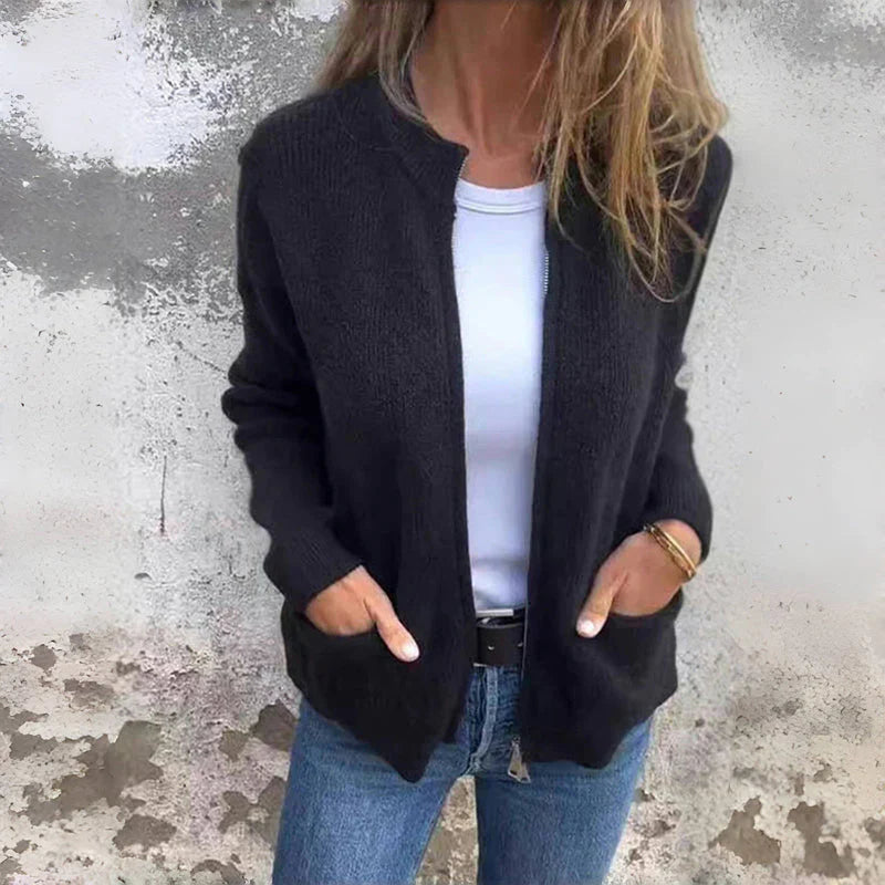 JENELL Cardigan à grandes poches