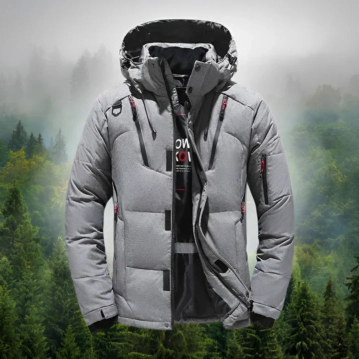 Berg-Feldt | Lässig Mittellang mit Schnur für Frauen Ideal für Herbst Winter