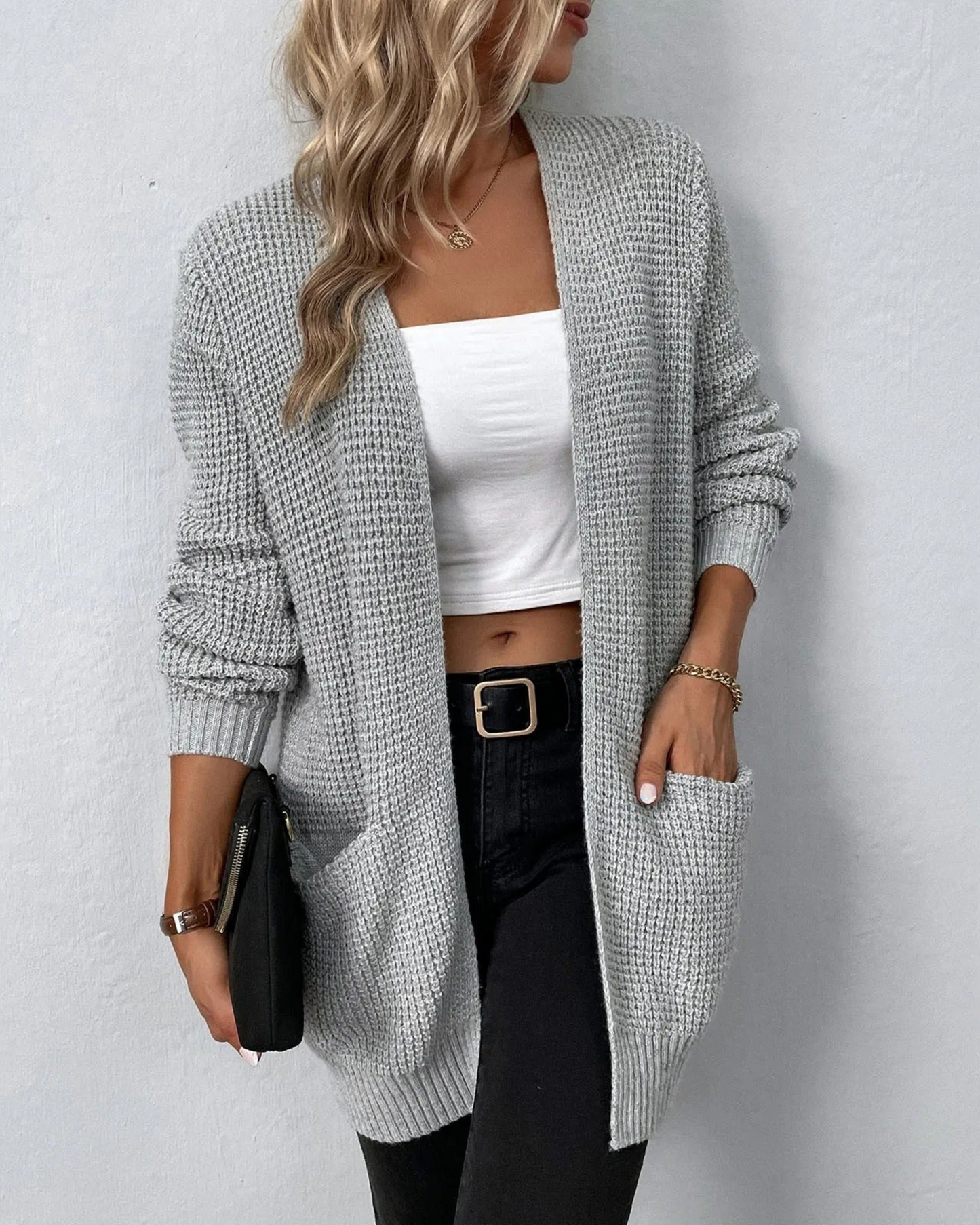 Berg-Feldt | Stilvoller Langer Cardigan