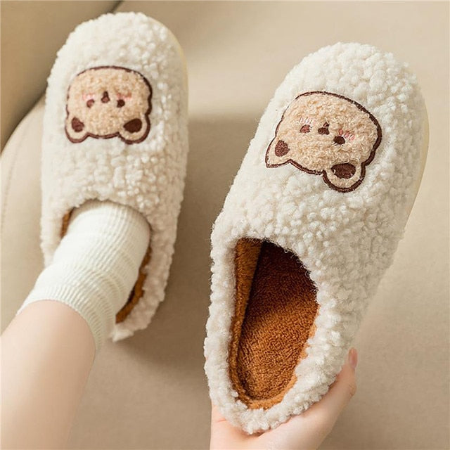 Chaussons animaux tout doux