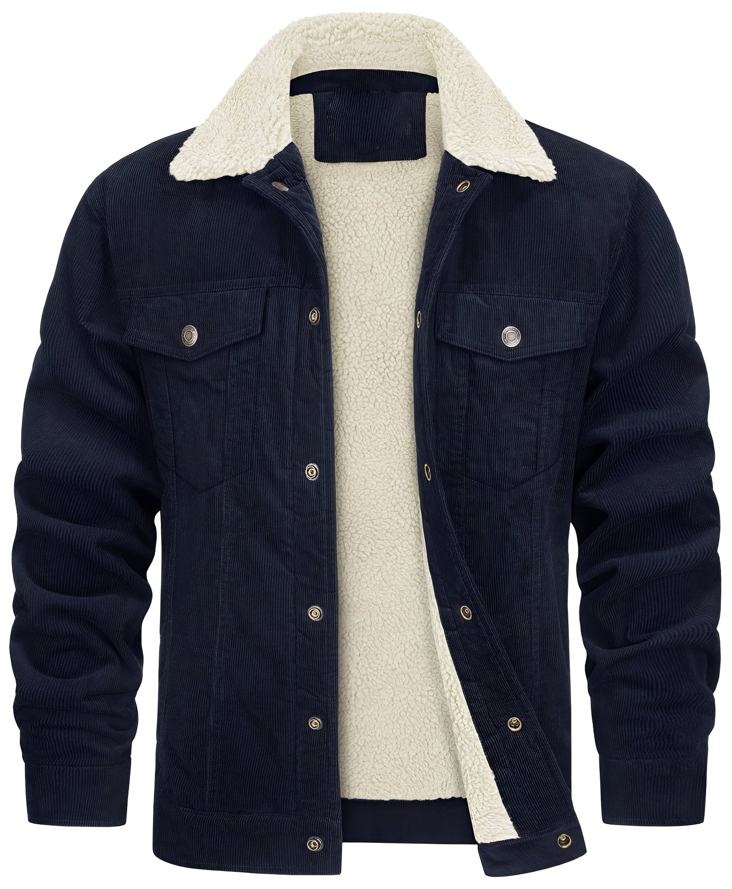 Berg-Feldt | klassische Cord-Plüschjacke für Männer