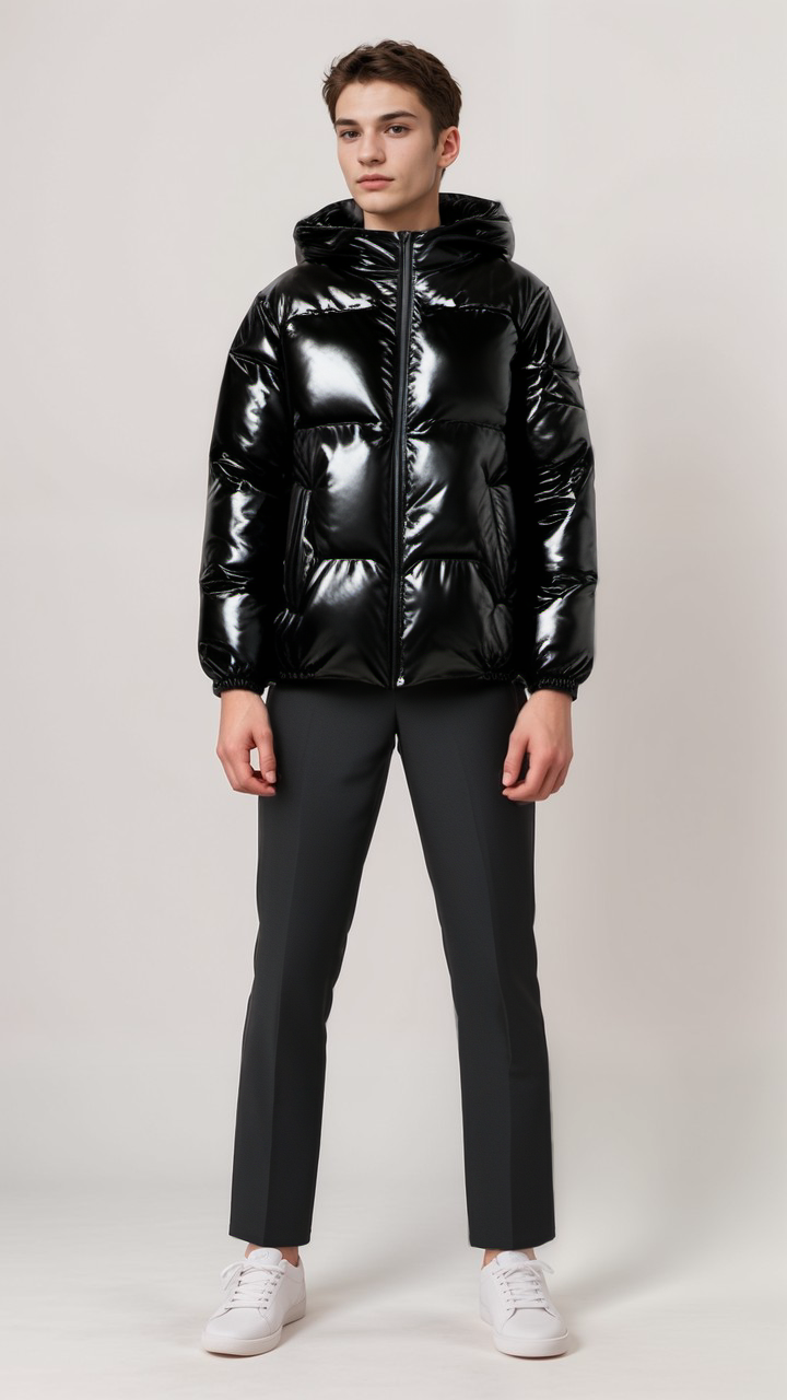 Berg-Feldt | Gepolsterte Winterjacke mit Kapuze Polyester Warm und Wasserabweisend