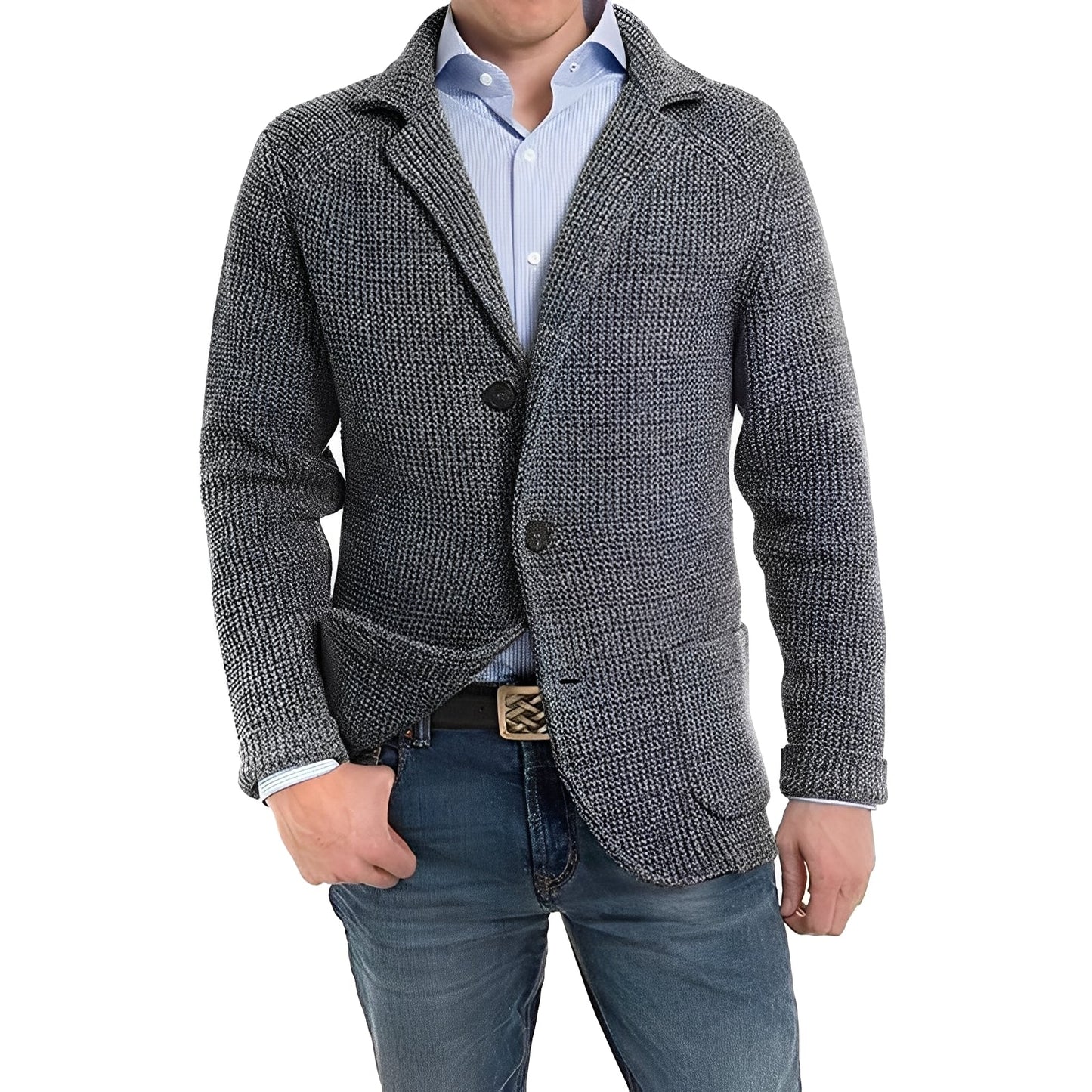 Berg-Feldt | Elegante Jacke mit Klapptaschen für Männer