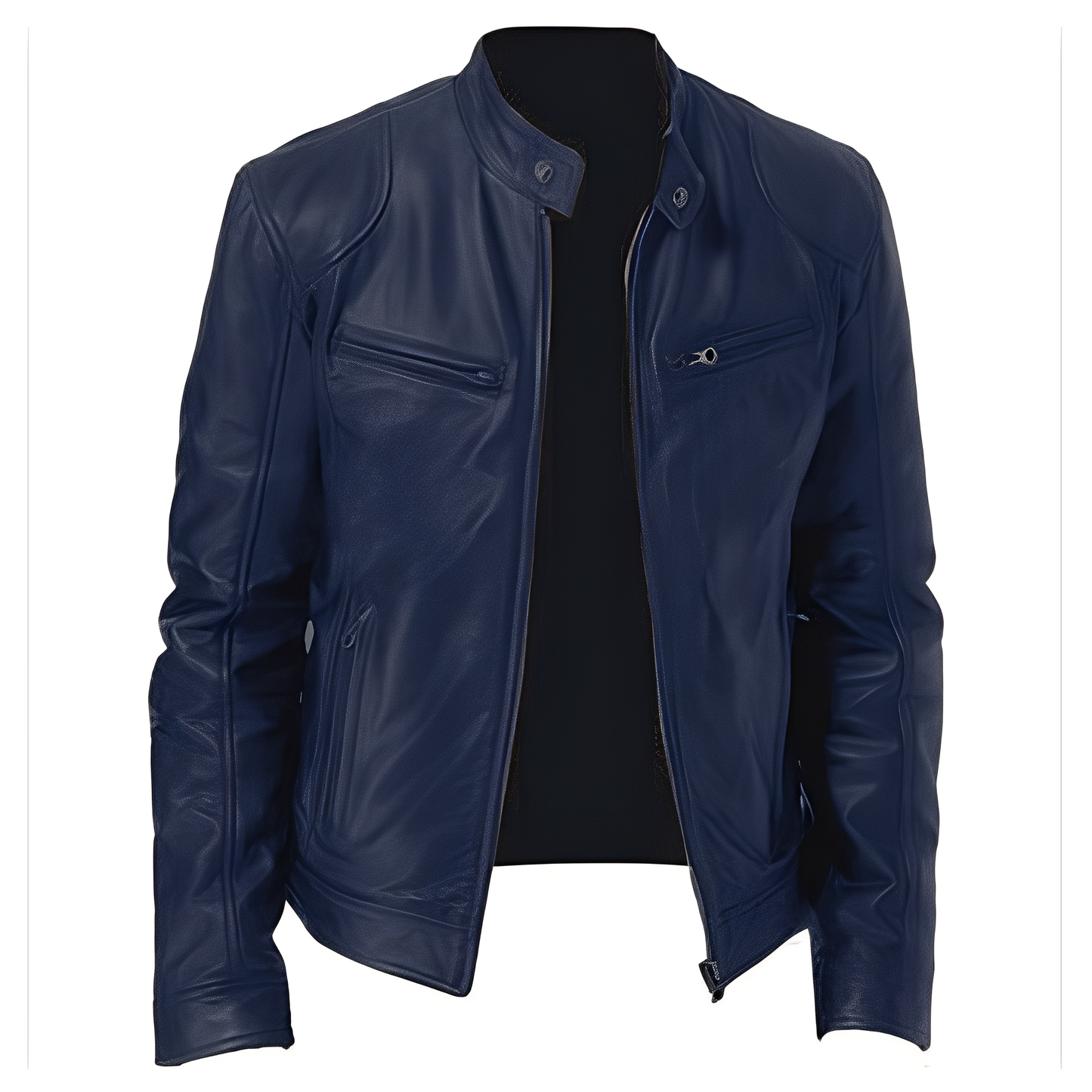 Berg-Feldt | Freizeit PU Lederjacke für Männer