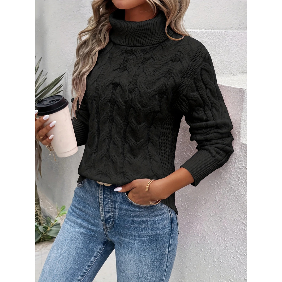 Berg-Feldt | Klassischer Eleganter Rollkragenpullover